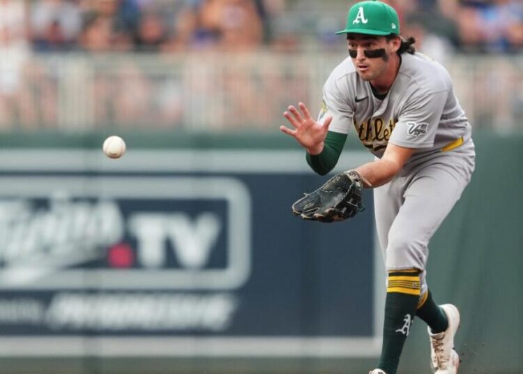 Dodging failure: A’s shortstop Jacob Wilson shatters MLB record for errorless games — and rarely strikes out