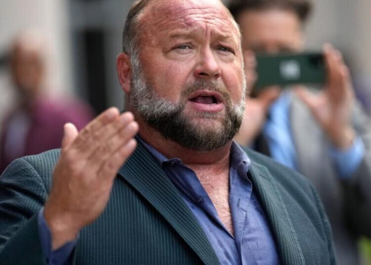 Court cuts $50-million judgment against Infowars’ Alex Jones over falsely labeling Newtown killings a hoax