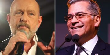 Becerra, Hilton offer promises on AI, gas prices, healthcare — and starkly contrasting views