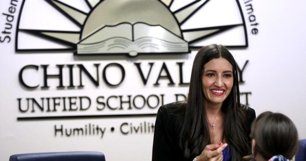 Book bans, LGBTQ+ outing policy under scrutiny in state candidate Sonja Shaw’s Chino Valley district