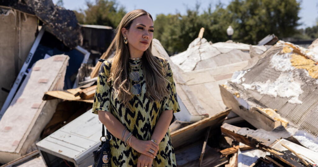 Historic Newhall survived so much calamity. Then a fire ripped out its heart