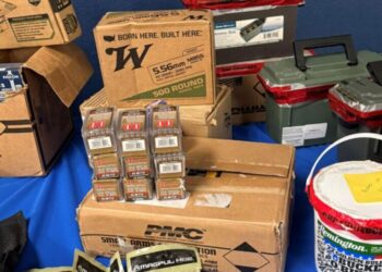 Act of road rage leads investigators to massive weapons cache, authorities say