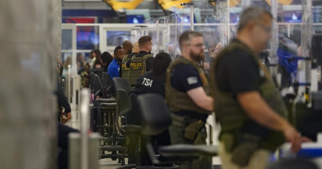 At airports, ICE snatches people who are following the rules