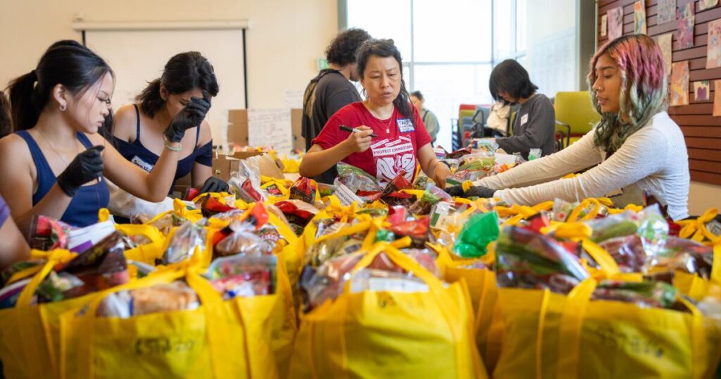 Chinatown elders need groceries. These teens go door-to-door delivering them