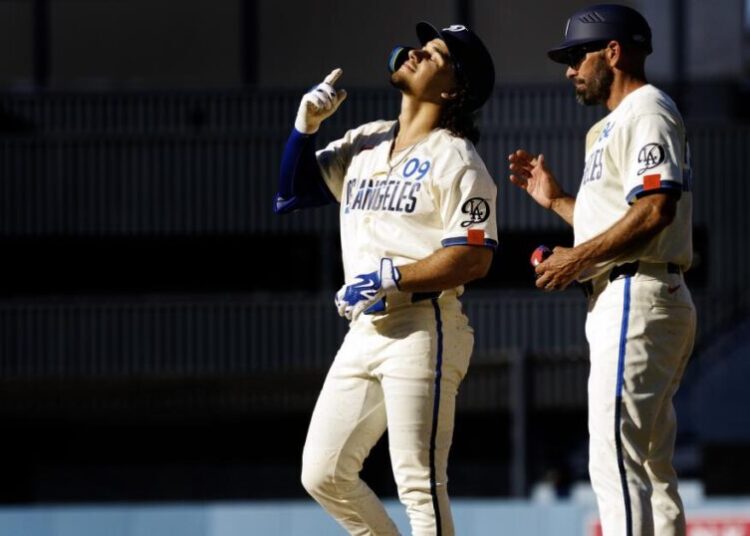 Once booed in L.A., Alek Thomas delivers for Dodgers in victory over Pirates