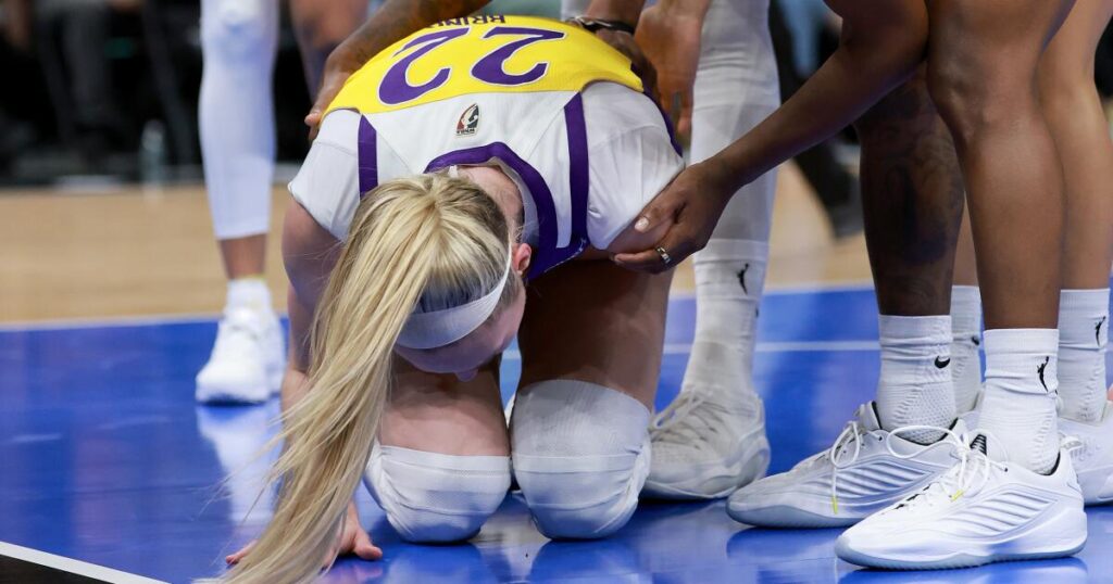Cameron Brink injured as Sparks fall to Liberty despite 40-point fourth quarter