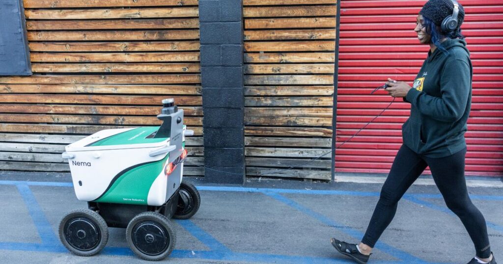 Serve Robotics partners with Grubhub after Uber exit