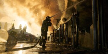 Ukraine launches one of its largest aerial attacks of the war, killing at least 6 people in Russia