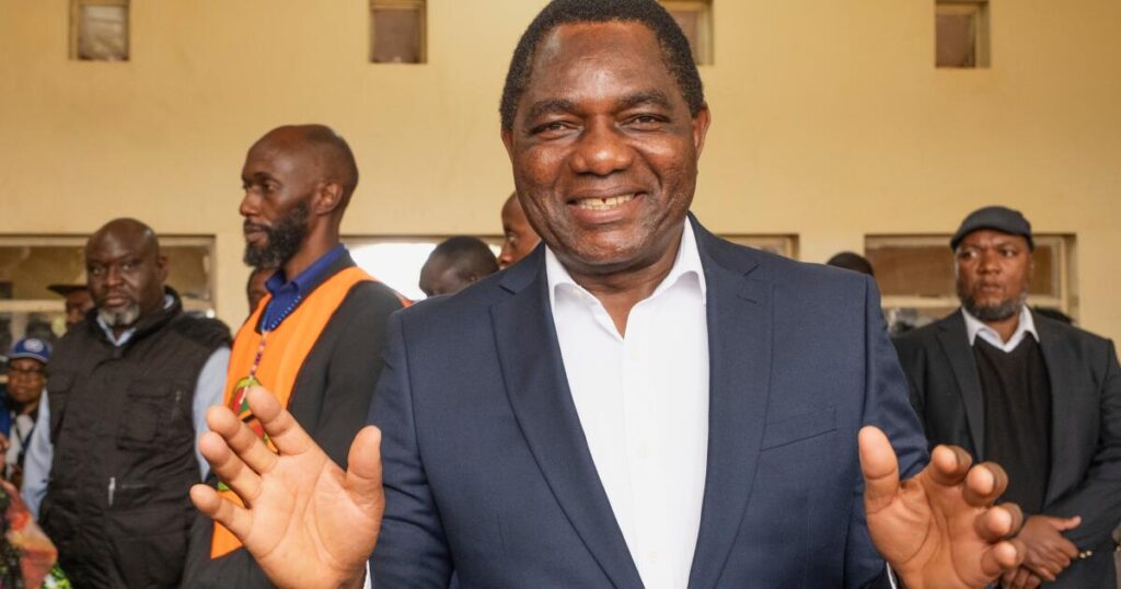 Zambia President Hakainde Hichilema is declared the winner of a troubled election
