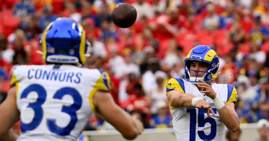Ty Simpson impresses in his Rams debut during preseason win over Chiefs