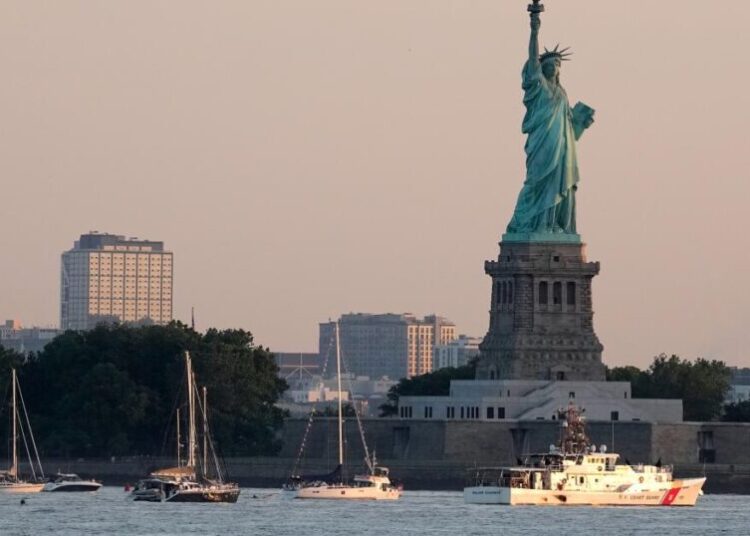 Boat capsizes in New York Harbor, killing a woman and her 5-month-old baby