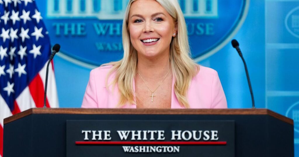 White House press secretary Karoline Leavitt, one of Trump’s top advocates, to step down