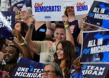 Democratic primary turnout has soared in some states. Can it carry over to November?