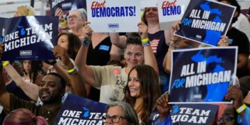 Democratic primary turnout has soared in some states. Can it carry over to November?