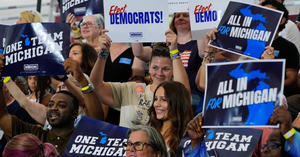 Democratic primary turnout has soared in some states. Can it carry over to November?