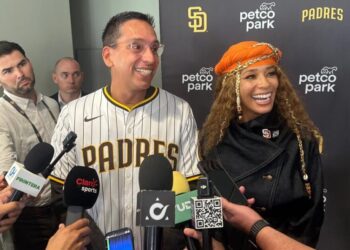 Amid Dodgers’ uncertainty, Padres’ new owners promise to ‘win it all!’