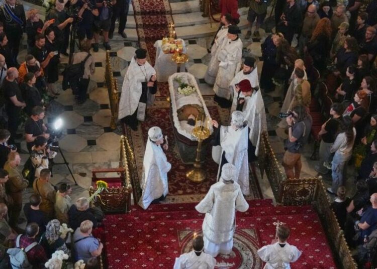 Ukraine honors its ‘collector of souls,’ who was killed while recovering the war dead