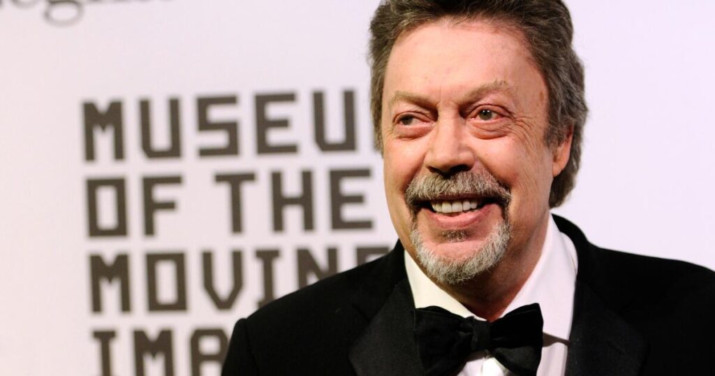 Tim Curry’s British charm and Cheshire grin were made for comedy. These 7 TV roles show why