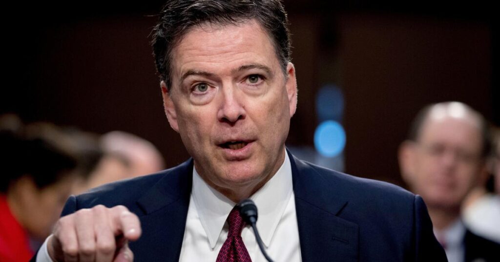 ‘No serious dispute’ that Comey’s seashell post could be read as a Trump threat, prosecutors say