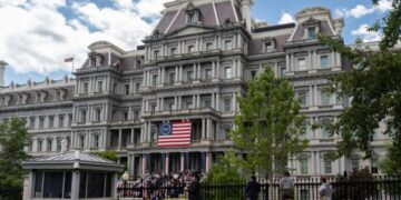 Judge rules paint tests on Eisenhower Building can proceed, advancing Trump’s makeover plans for now