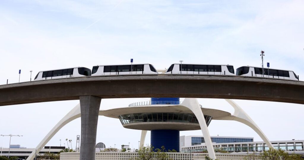 The LAX people mover wasn’t ready for the 2026 World Cup. Will it even be ready for the 2028 Olympics?