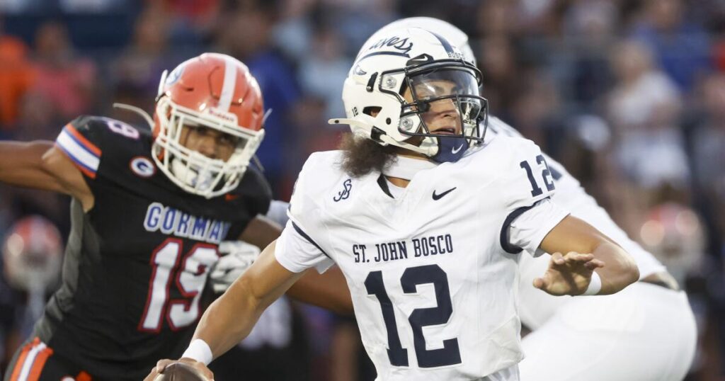 St. John Bosco’s rally falls short in loss to Bishop Gorman