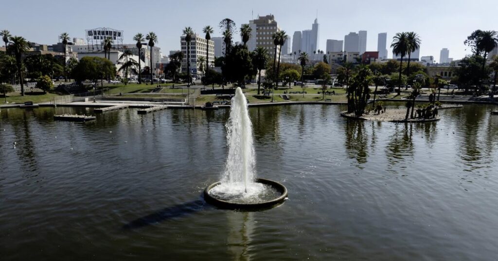 Pedal boats are coming back to MacArthur Park. ‘Boy, this water is nasty’
