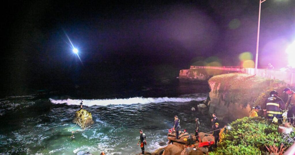 19-year-old UC Santa Cruz student ID’d as victim after car plunges off cliff into ocean