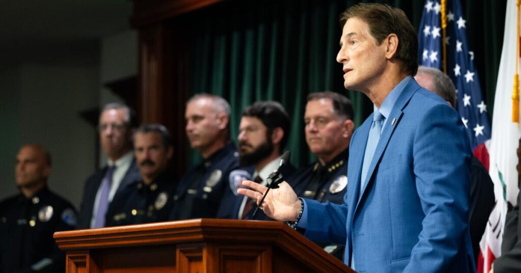 Lawyer for officer charged over recording racism at LAPD slams D.A.’s handling of case