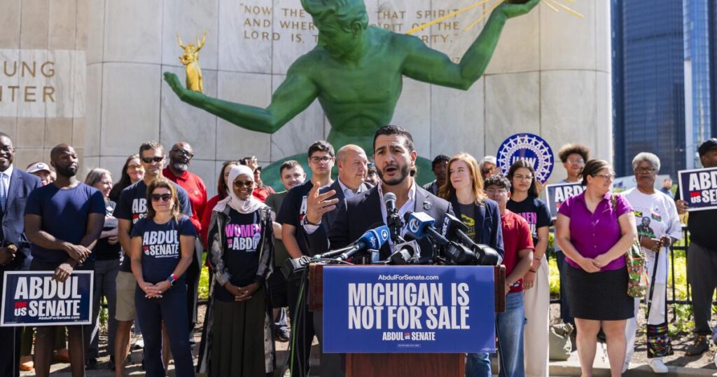 Michigan Senate victory boosts progressives as Democrats wrestle with party’s direction