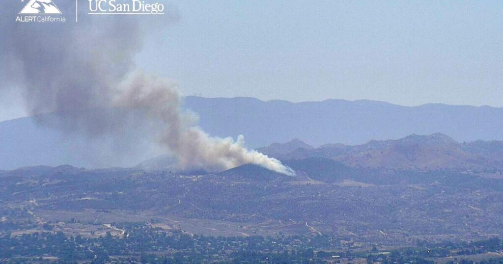 The Wood fire prompts evacuations in Riverside County