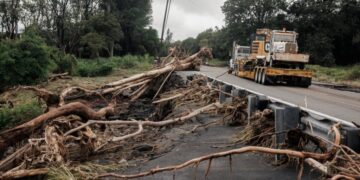 Muddy cleanup ahead as Tropical Storm Lala moves west of Hawaii
