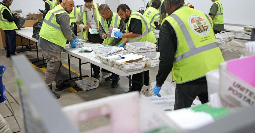 Democratic states urge Supreme Court to block Trump’s new limits on mail ballots