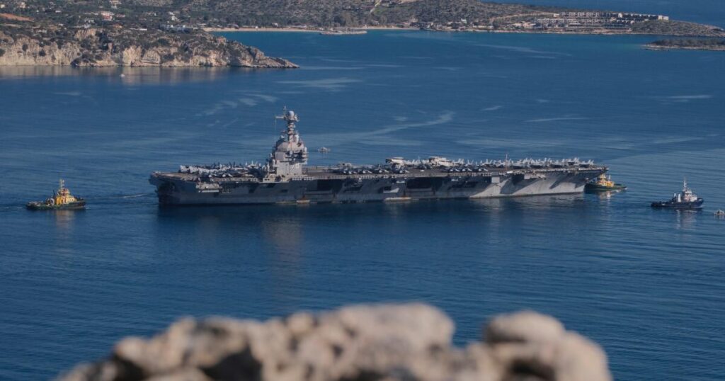 U.S. pulls last aircraft carrier from Asia as Trump focuses on Iran war