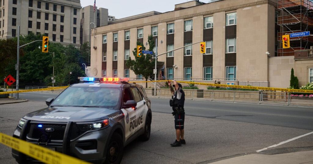 Toronto police arrest 2 in July shooting at US Consulate, cite gun-for-hire network