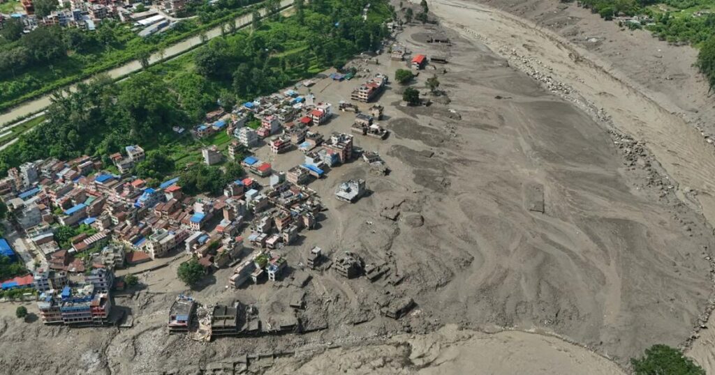 At least 72 killed and hundreds missing after flash floods in Nepal