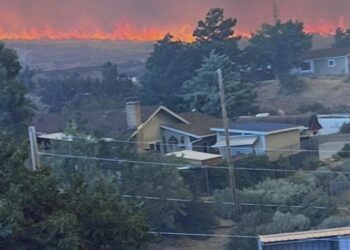 Thousands evacuated as Hawk fire burns over 10,000 acres near Reno