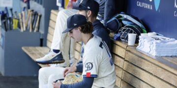 Justin Wrobleski struggles, Jacob Misiorowski shines in Dodgers’ loss to Brewers