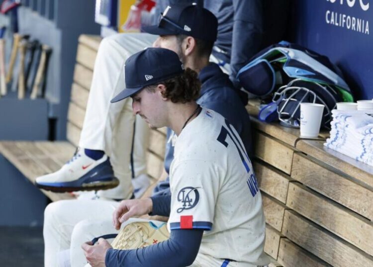 Justin Wrobleski struggles, Jacob Misiorowski shines in Dodgers’ loss to Brewers