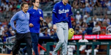 Roki Sasaki exits Dodgers game early with blister on finger