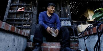 Fire at abandoned home spread to his house. A Larchmont man is determined to rebuild