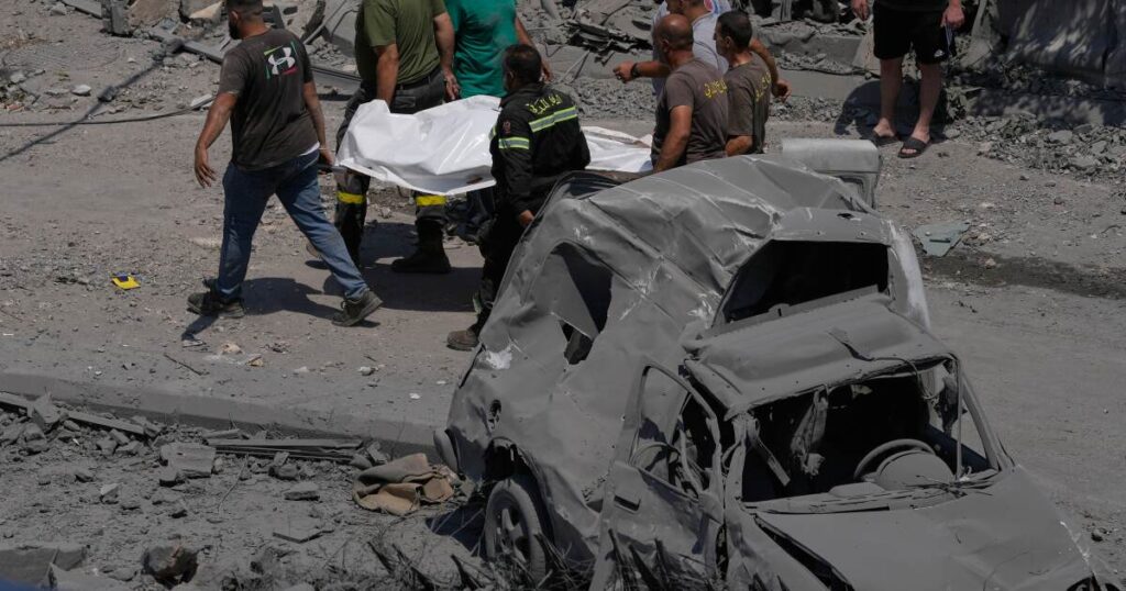 Israeli airstrikes on southern Lebanon kill 11 people, Health Ministry says