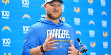Center Tyler Biadasz among three Chargers injured in practice on Tuesday
