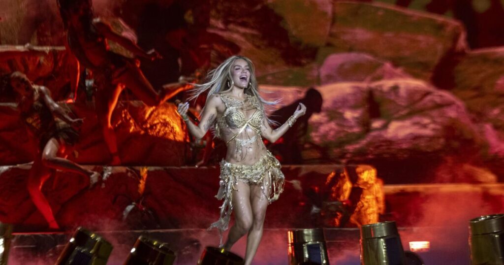 Karol G’s Latin American fantasia lands elegantly at SoFi Stadium
