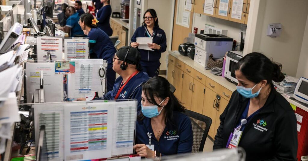 Struggling to survive, South L.A.’s MLK hospital seeks greater share of county funds