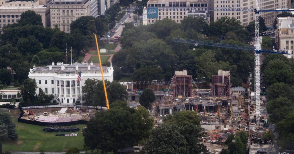 Appeals court rules Trump can’t build White House ballroom without congressional approval