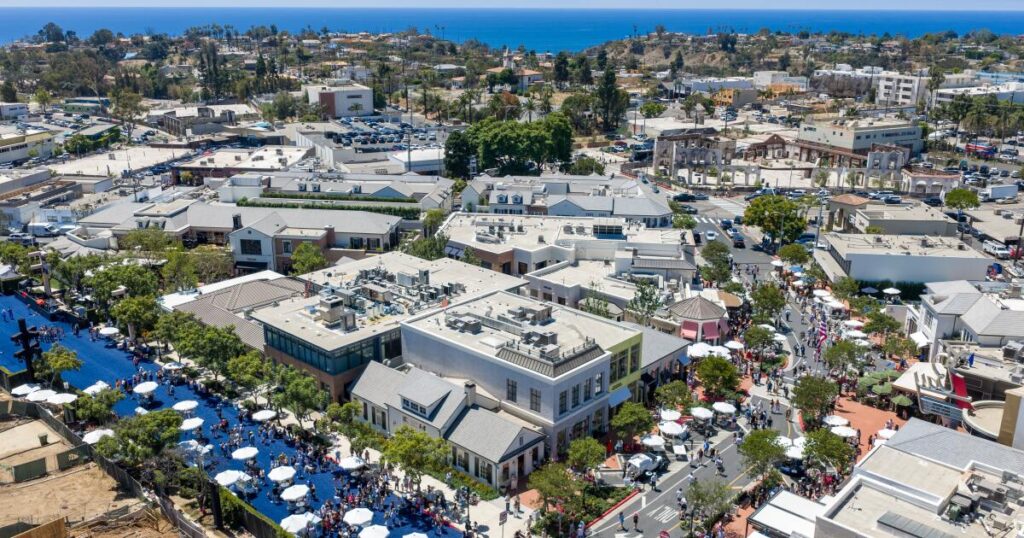 Palisades Village shopping center reopens, marking milestone for fire-weary community