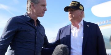 Trump set to visit L.A. for fundraiser. Attacking Newsom is on the agenda