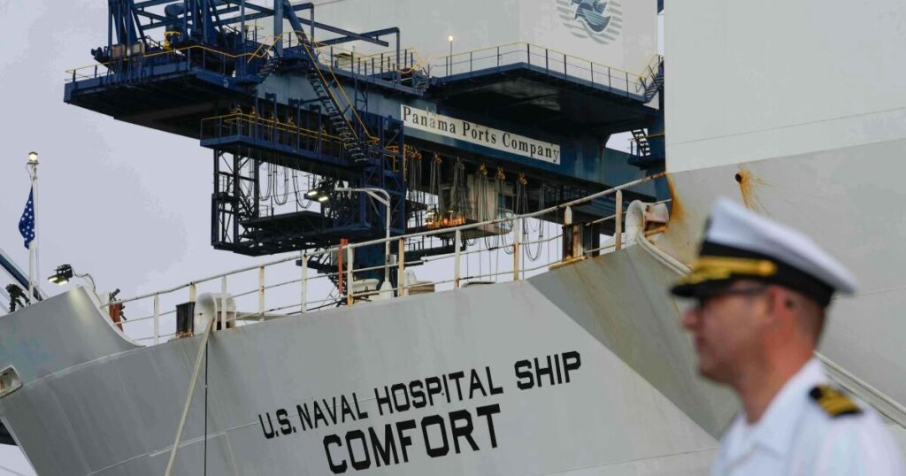 U.S. to send hospital ship to Peru as El Nino threat looms