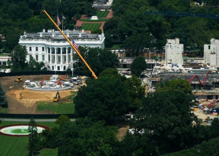 Trump cites national security as Supreme Court weighs challenge to ballroom